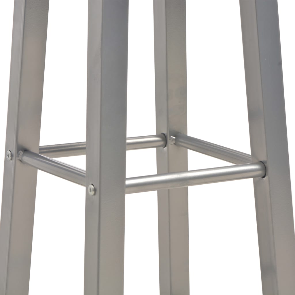 vidaXL Scaune de bar, 2 buc., antracit, MDF vidaXL Scaune de bar, 2 buc., antracit, MDF