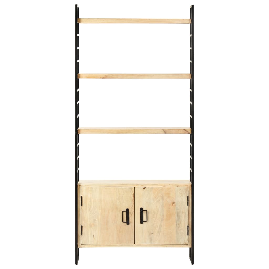 vidaXL Bibliotecă cu 4 niveluri 80x30x180 cm lemn masiv de mango vidaXL Bibliotecă cu 4 niveluri 80x30x180 cm lemn masiv de mango