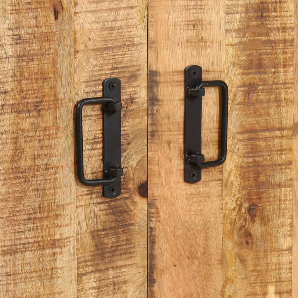 vidaXL Bibliotecă cu 4 rafturi 80x30x180 cm lemn masiv mango nefinisat