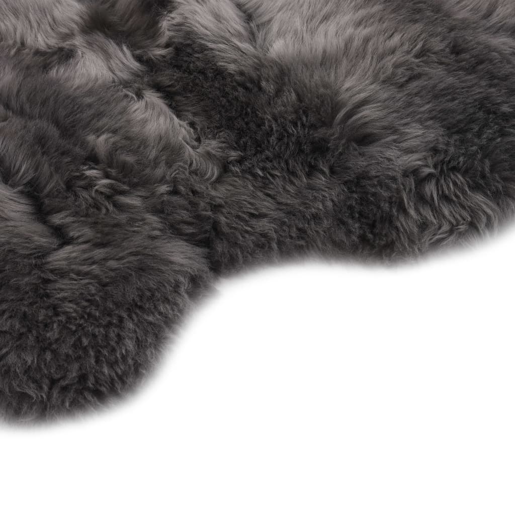 vidaXL Covor din piele de oaie, gri deschis, 60 x 180 cm vidaXL Covor din piele de oaie, gri deschis, 60 x 180 cm