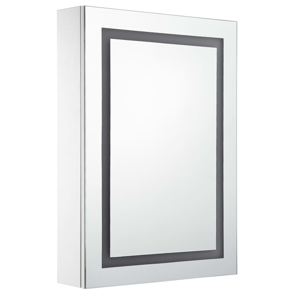 vidaXL Dulap de baie cu oglindă și LED-uri, 50 x 13 x 70 cm vidaXL Dulap de baie cu oglindă și LED-uri, 50 x 13 x 70 cm