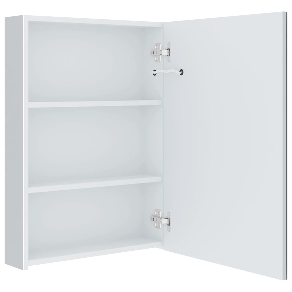 vidaXL Dulap de baie cu oglindă și LED-uri, 50 x 13 x 70 cm vidaXL Dulap de baie cu oglindă și LED-uri, 50 x 13 x 70 cm