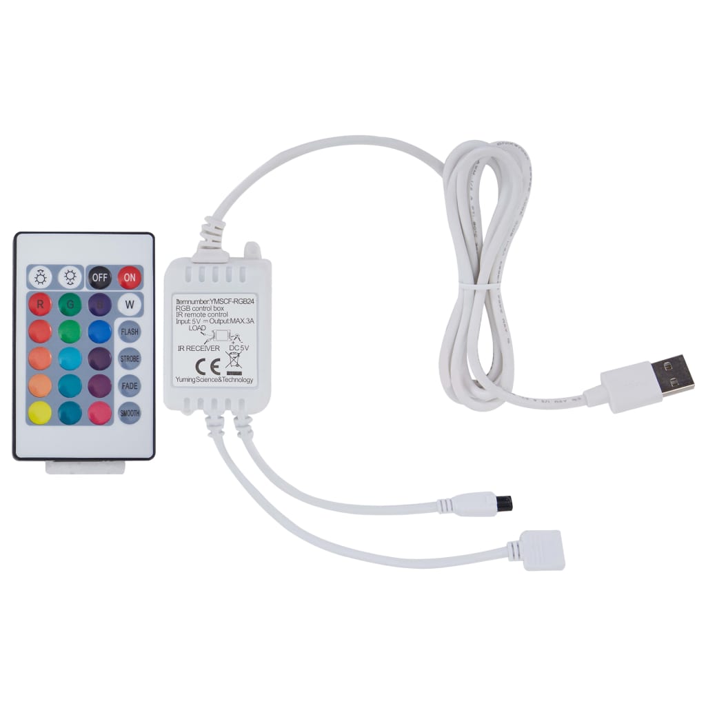 vidaXL Cadru de pat cu LED-uri, gri, 100 x 200 cm, piele ecologică vidaXL Cadru de pat cu LED-uri, gri, 100 x 200 cm, piele ecologică