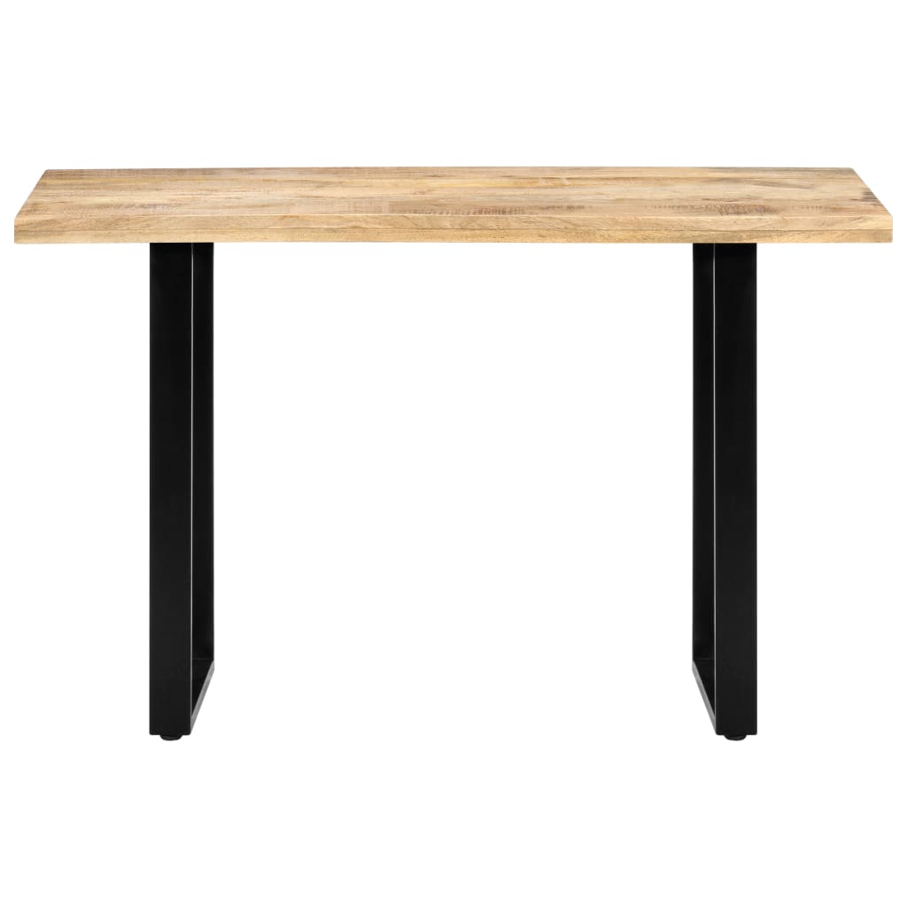 vidaXL Masă de bucătărie, 120 x 60 x 76 cm, lemn masiv de mango