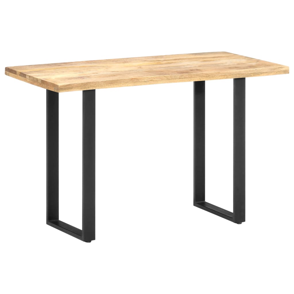 vidaXL Masă de bucătărie, 120 x 60 x 76 cm, lemn masiv de mango