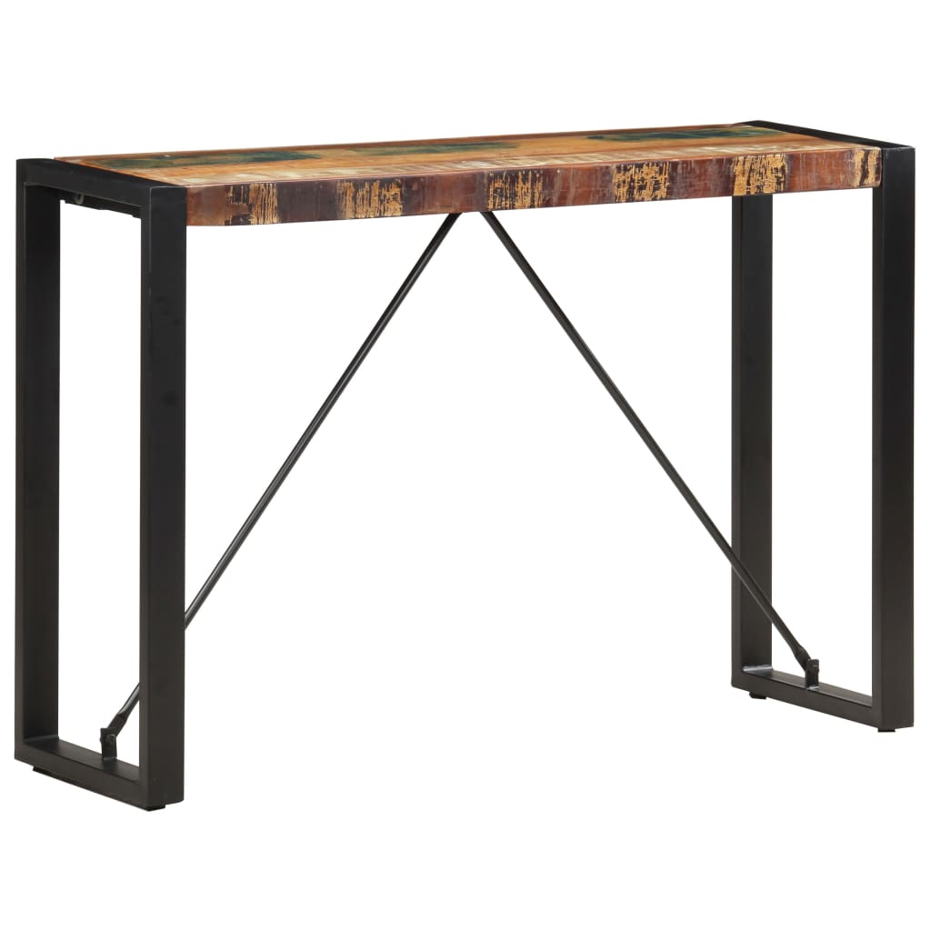 vidaXL Masă consolă, 110 x 35 x 76 cm, lemn masiv reciclat vidaXL Masă consolă, 110 x 35 x 76 cm, lemn masiv reciclat
