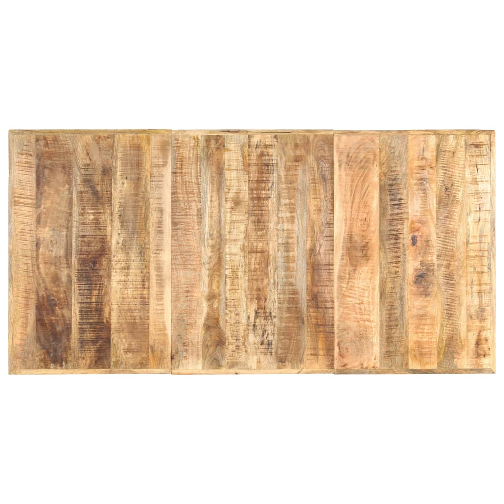 vidaXL Masă de bucătărie, 180x90x76 cm, lemn masiv de mango nefinisat vidaXL Masă de bucătărie, 180x90x76 cm, lemn masiv de mango nefinisat