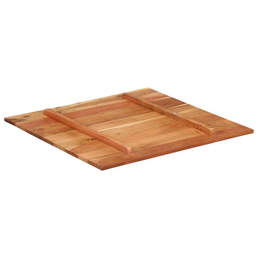 vidaXL Blat de masă, 70x70 cm, 15-16 mm, lemn masiv de acacia