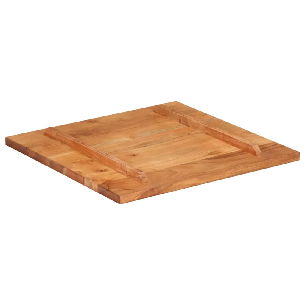 vidaXL Blat de masă, 60x60 cm, 25-27 mm, lemn masiv acacia