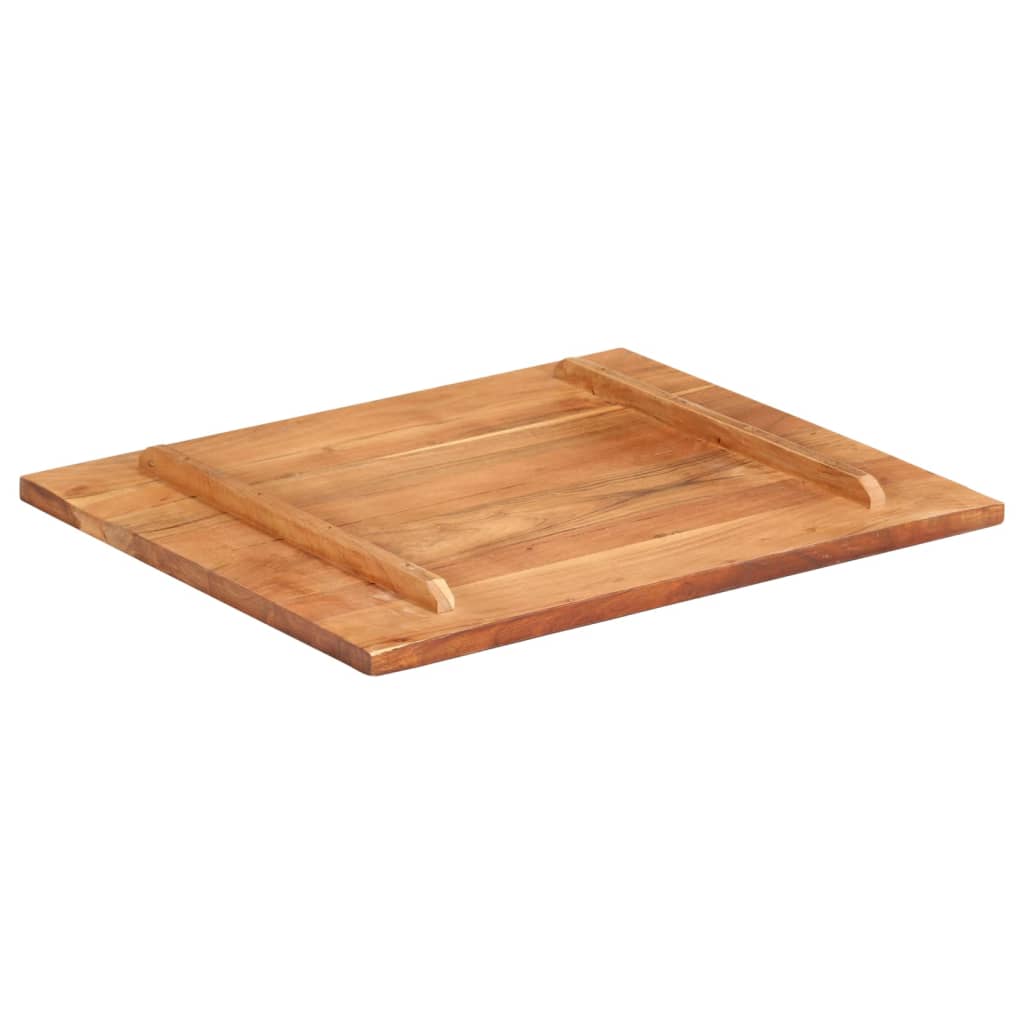 vidaXL Blat de masă, 60x70 cm, 25-27 mm, lemn masiv acacia