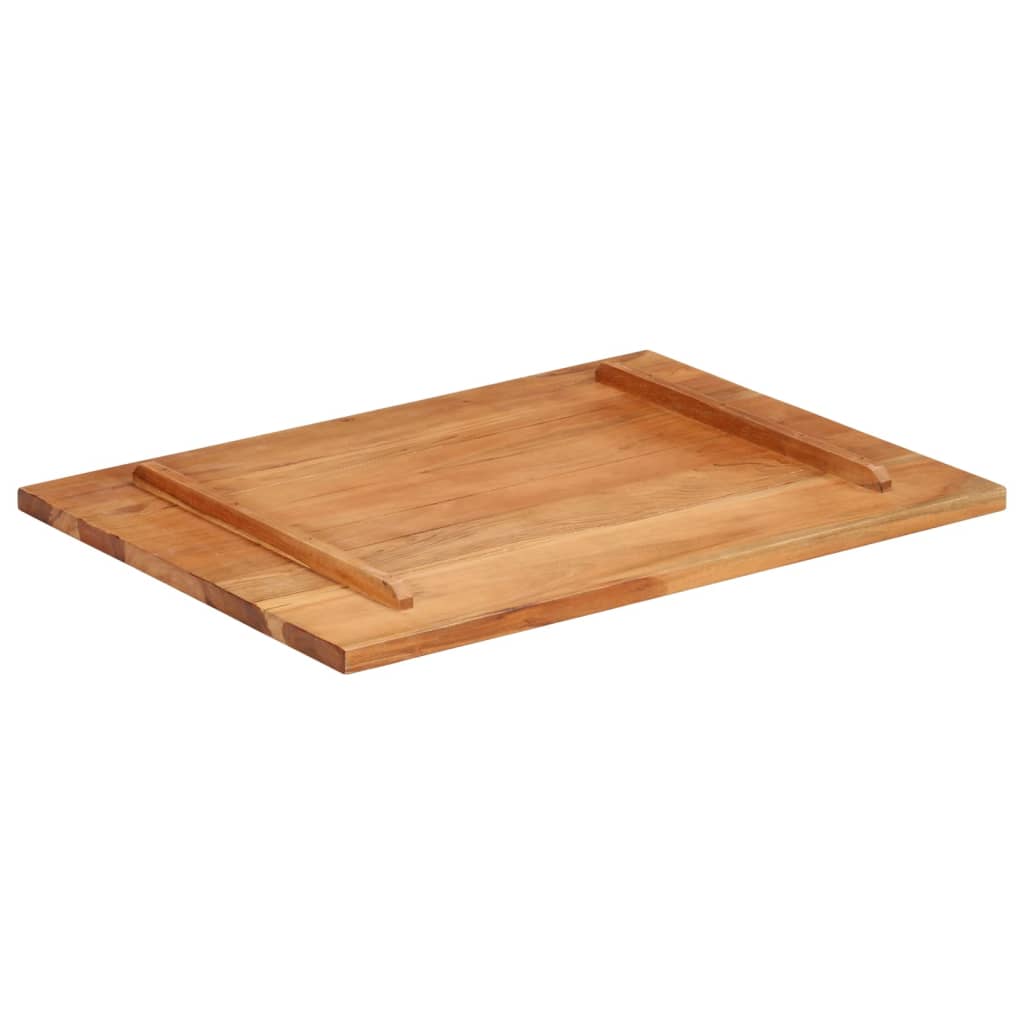 vidaXL Blat de masă, 60x80 cm, 25-27 mm, lemn masiv acacia
