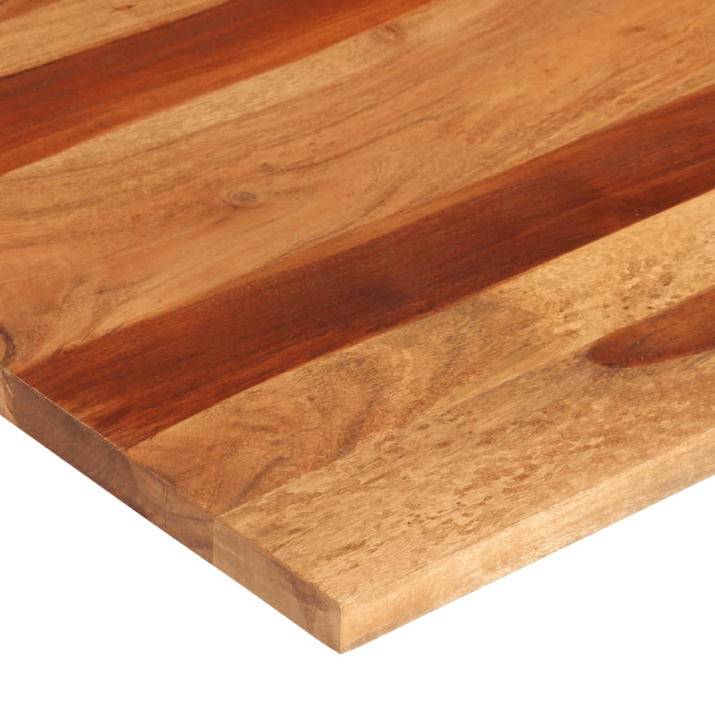 vidaXL Blat de masă, 80x80 cm, 25-27 mm, lemn masiv de acacia vidaXL Blat de masă, 80x80 cm, 25-27 mm, lemn masiv de acacia