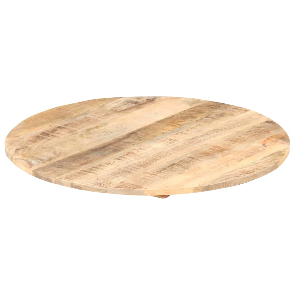 vidaXL Blat de masă, 80 cm, lemn masiv de mango, rotund, 15-16 mm vidaXL Blat de masă, 80 cm, lemn masiv de mango, rotund, 15-16 mm