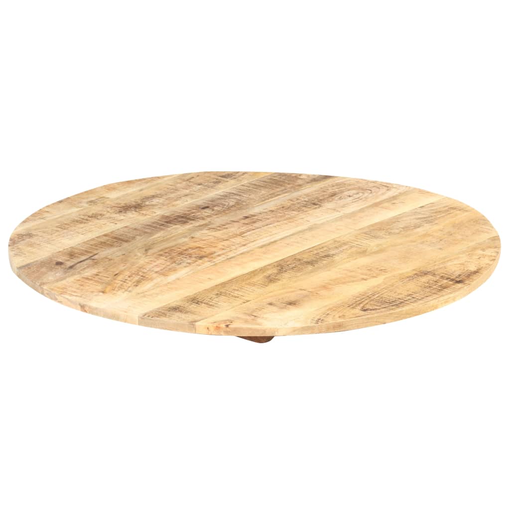 vidaXL Blat de masă, 80 cm, lemn masiv de mango, rotund, 15-16 mm vidaXL Blat de masă, 80 cm, lemn masiv de mango, rotund, 15-16 mm
