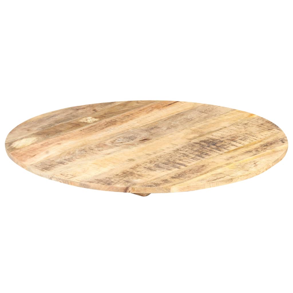 vidaXL Blat de masă, 80 cm, lemn masiv de mango, rotund, 15-16 mm vidaXL Blat de masă, 80 cm, lemn masiv de mango, rotund, 15-16 mm