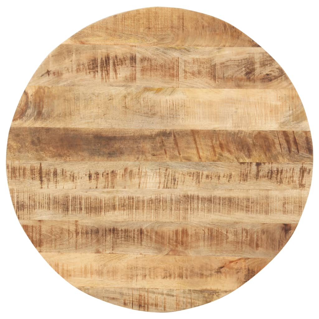 vidaXL Blat de masă, 80 cm, lemn masiv de mango, rotund, 15-16 mm vidaXL Blat de masă, 80 cm, lemn masiv de mango, rotund, 15-16 mm