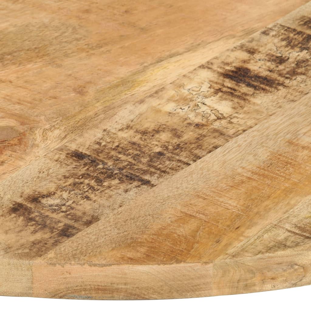 vidaXL Blat de masă, 70 cm, lemn masiv mango, rotund, 25-27 mm