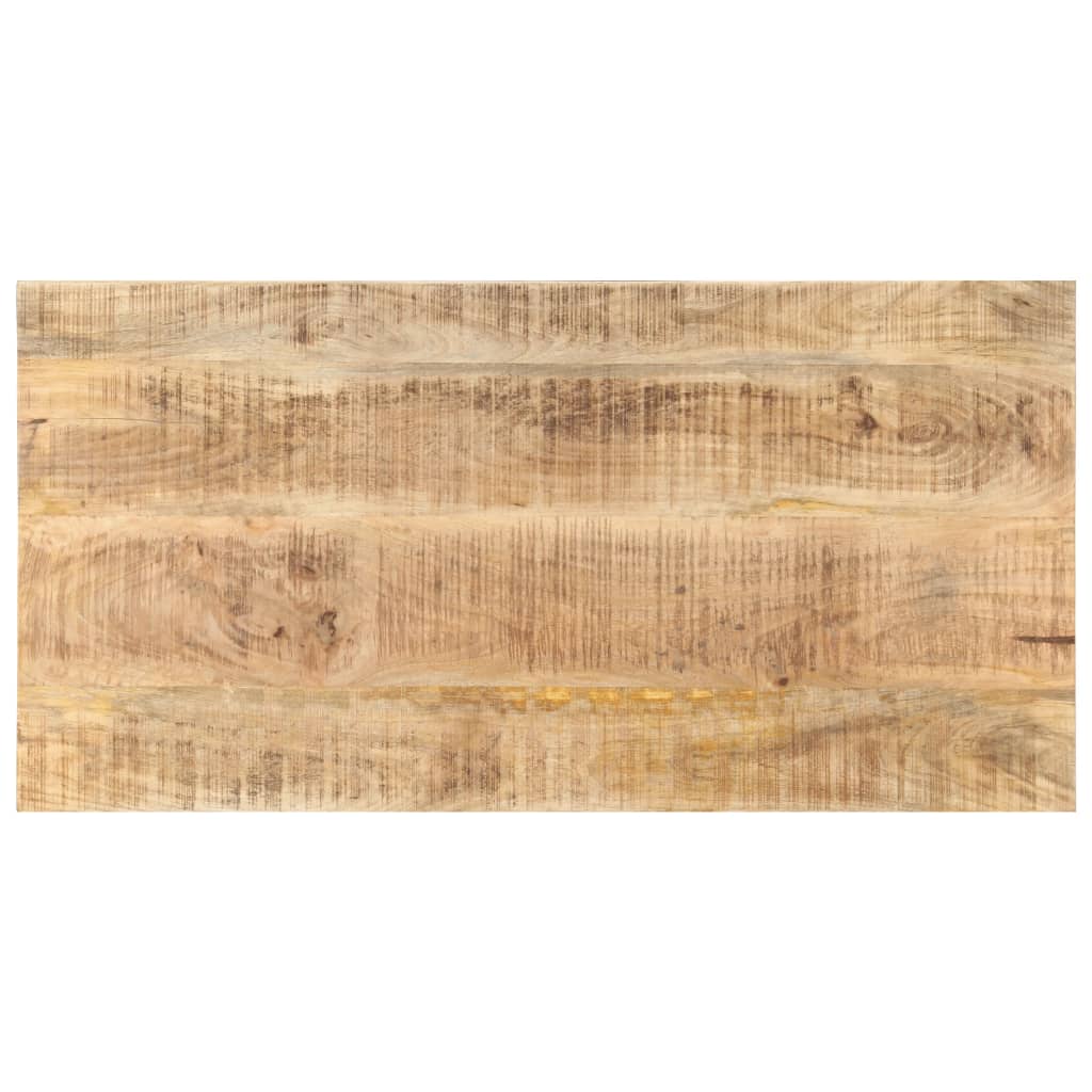 vidaXL Blat de masă, 100x60 cm, lemn masiv mango, 25-27 mm vidaXL Blat de masă, 100x60 cm, lemn masiv mango, 25-27 mm