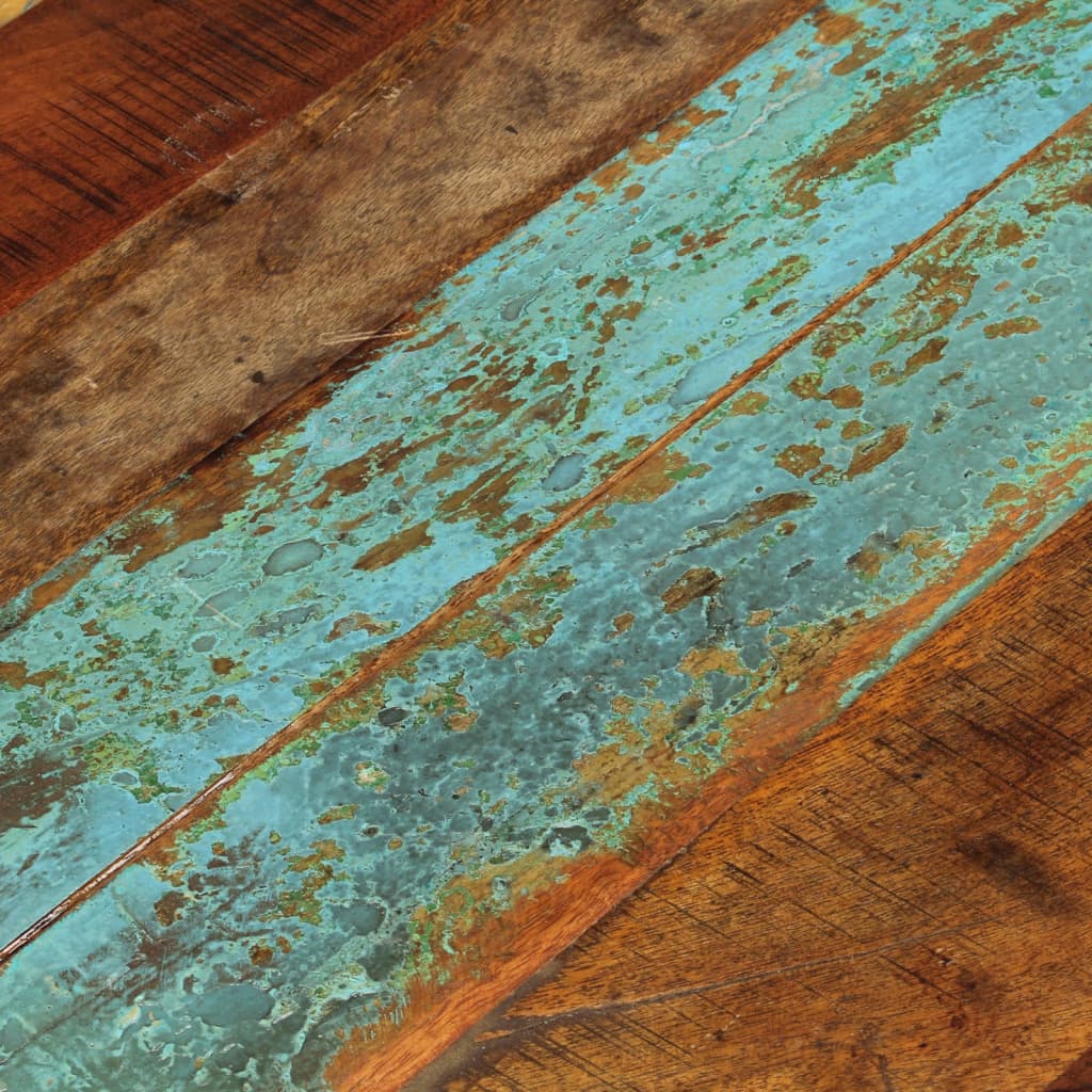 vidaXL Blat de masă rotund, 60 cm, lemn masiv reciclat, 15-16 mm