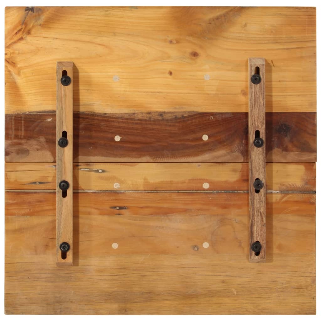 vidaXL Blat de masă pătrat, 60 x 60 cm, lemn masiv reciclat, 15-16 mm