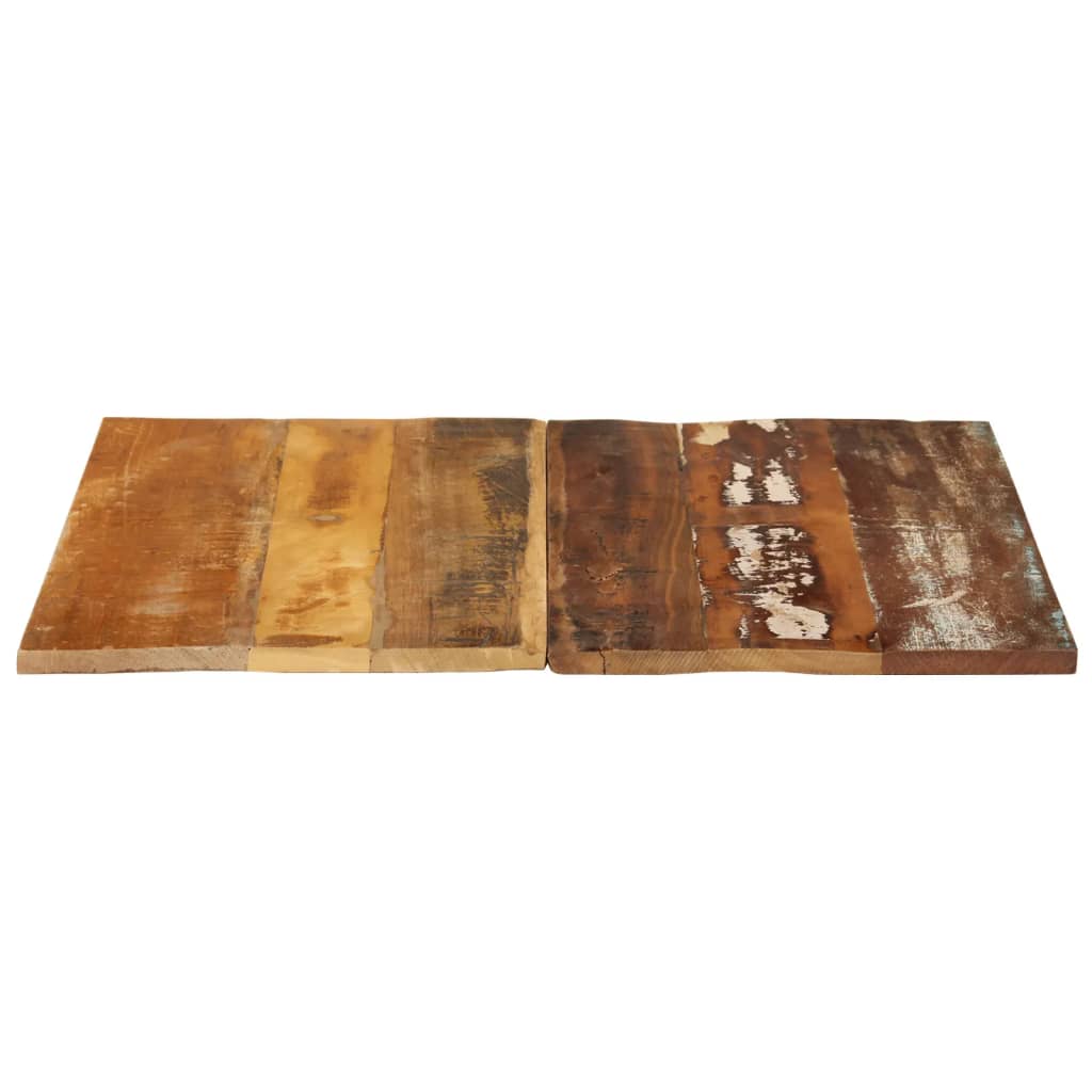 vidaXL Blat de masă pătrat, 70 x 70 cm, lemn masiv reciclat, 15-16 mm