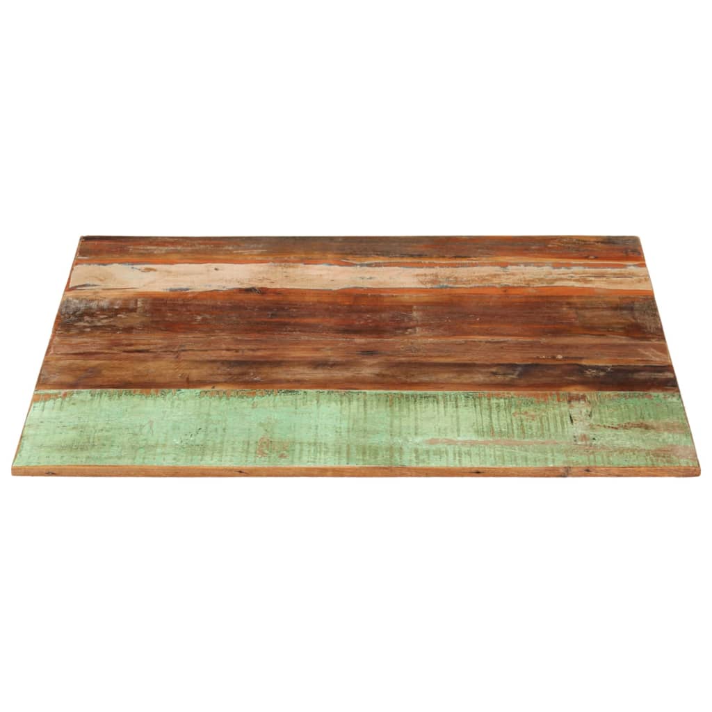 vidaXL Blat de masă pătrat, 80 x 80 cm, lemn masiv reciclat, 15-16 mm