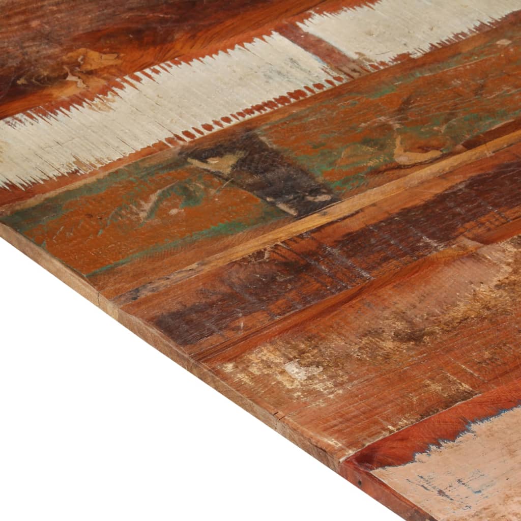 vidaXL Blat de masă pătrat, 80 x 80 cm, lemn masiv reciclat, 15-16 mm