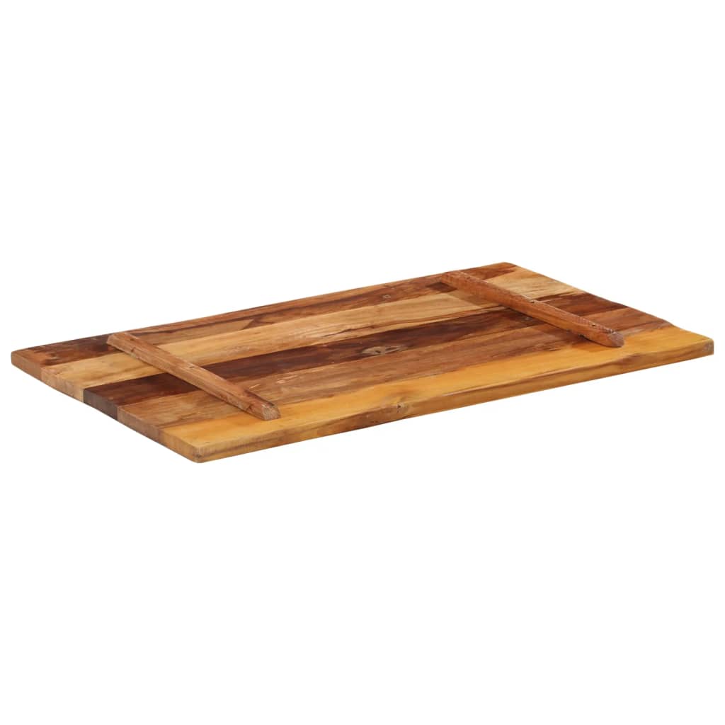 vidaXL Blat masă dreptunghiular 60x100 cm lemn masiv reciclat 25-27 mm vidaXL Blat masă dreptunghiular 60x100 cm lemn masiv reciclat 25-27 mm