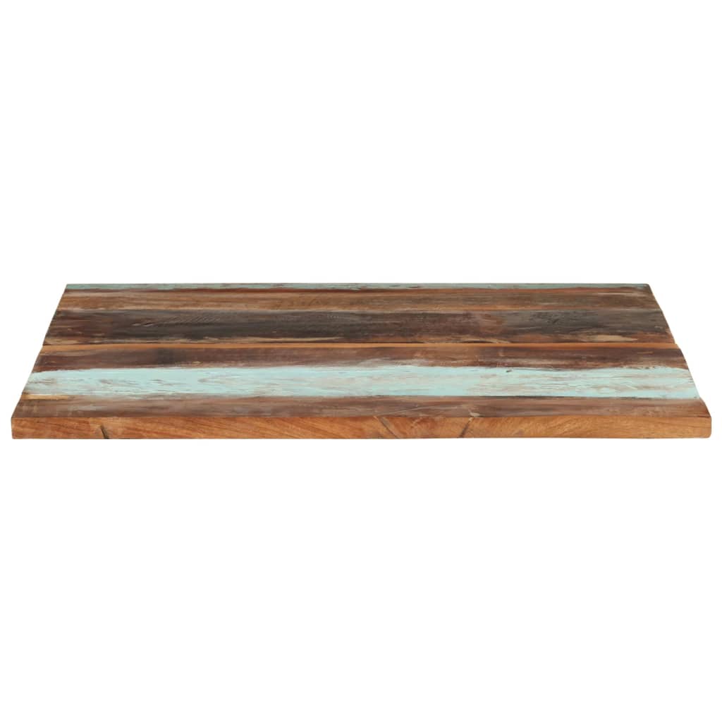 vidaXL Blat de masă pătrat, 80 x 80 cm, lemn masiv reciclat, 25-27 mm