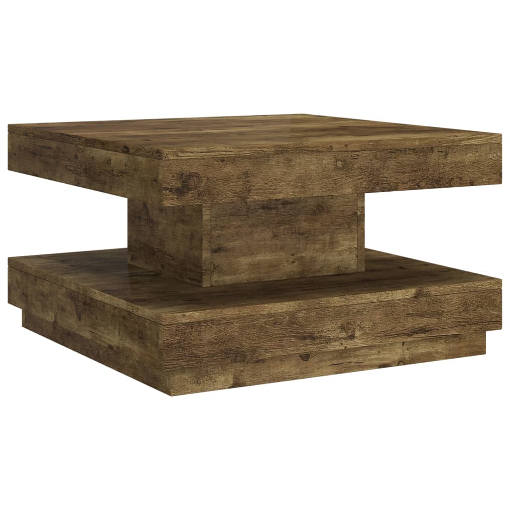 vidaXL Măsuță de cafea, maro închis, 60x60x35 cm, MDF vidaXL Măsuță de cafea, maro închis, 60x60x35 cm, MDF