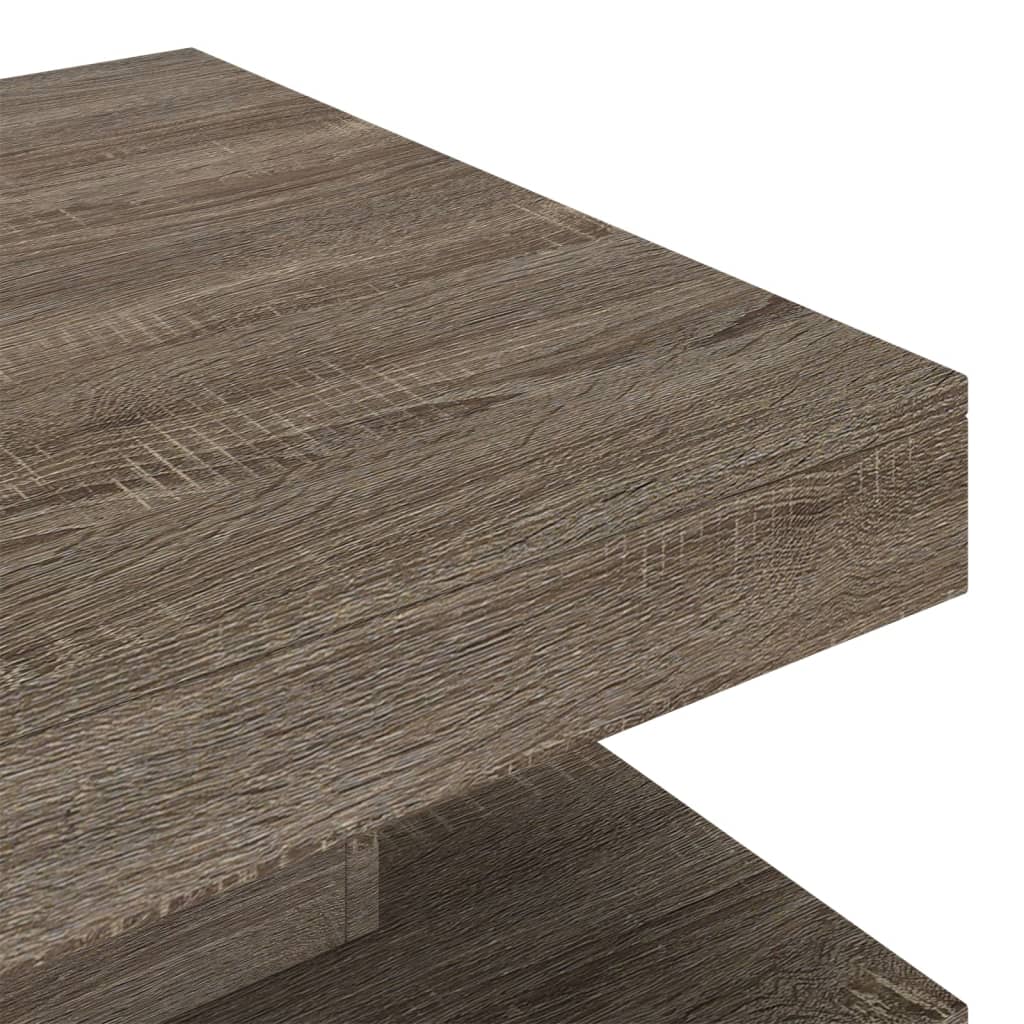 vidaXL Măsuță de cafea, gri, 60x60x35 cm, MDF vidaXL Măsuță de cafea, gri, 60x60x35 cm, MDF