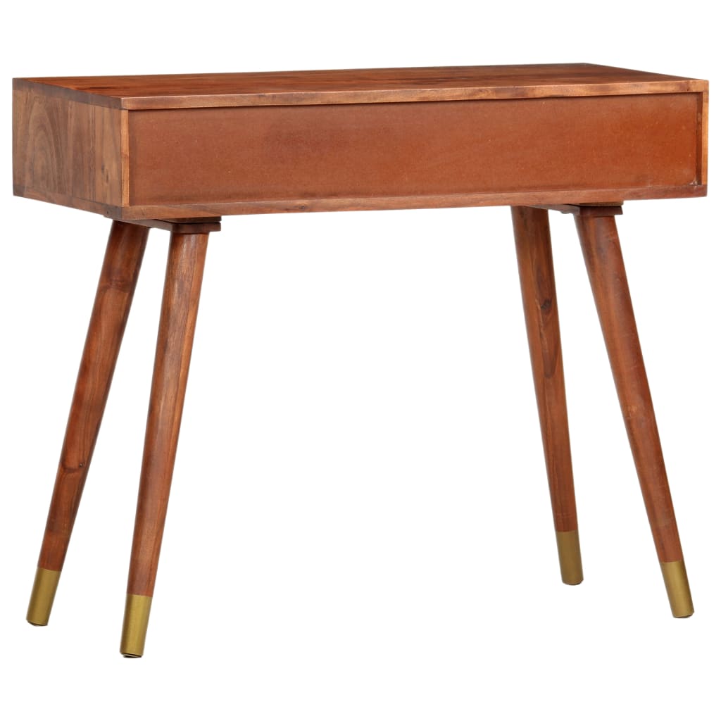 vidaXL Masă consolă, 90 x 35 x 76 cm, lemn masiv de acacia