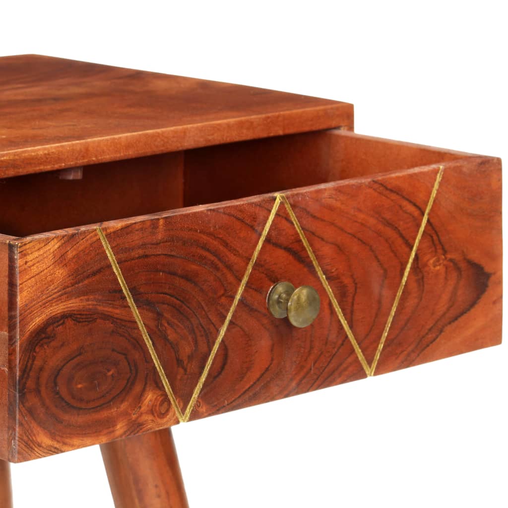 vidaXL Masă consolă, 90 x 35 x 76 cm, lemn masiv de acacia