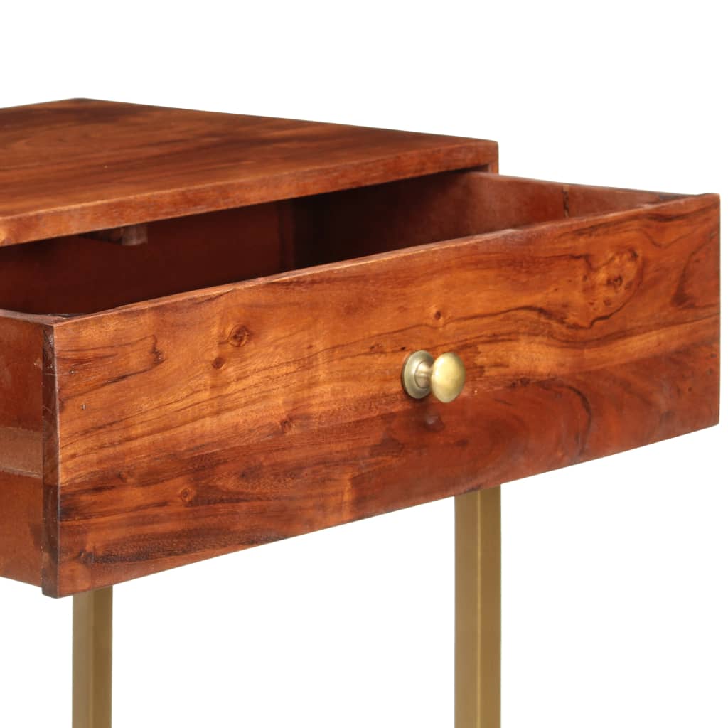 vidaXL Masă consolă, 100x35x76 cm, lemn masiv de acacia vidaXL Masă consolă, 100x35x76 cm, lemn masiv de acacia