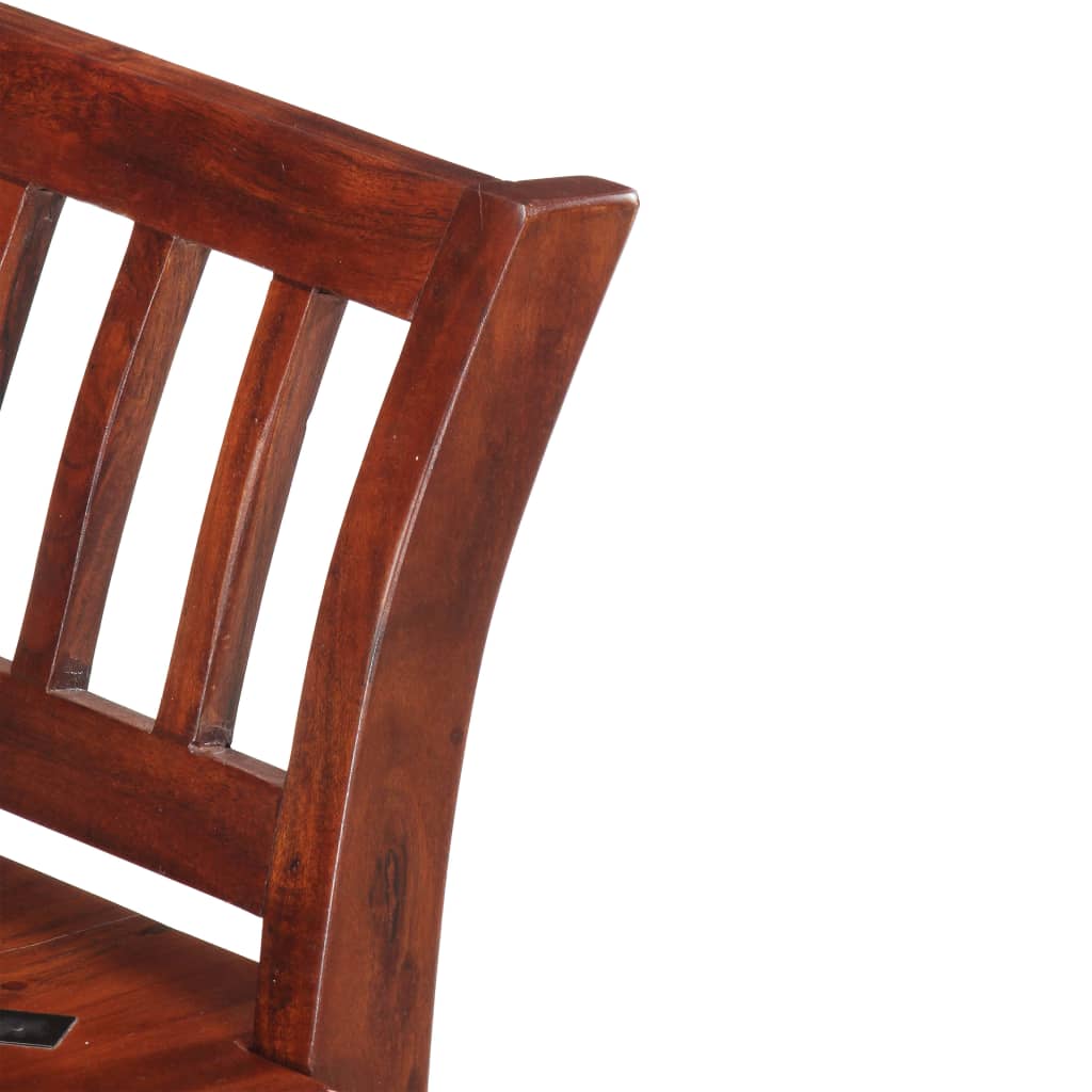 vidaXL Bancă, 111 cm, lemn masiv de acacia