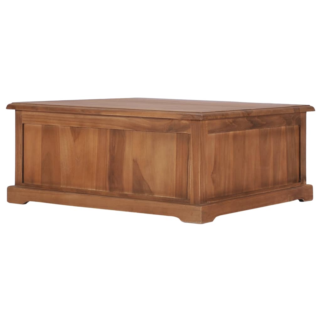 vidaXL Măsuță de cafea, 68 x 68 x 30 cm, lemn masiv de tec vidaXL Măsuță de cafea, 68 x 68 x 30 cm, lemn masiv de tec