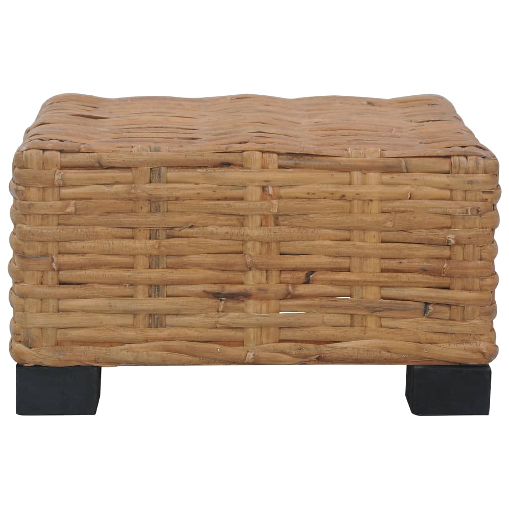 vidaXL Măsuță de cafea, natural, 47 x 47 x 28 cm, ratan vidaXL Măsuță de cafea, natural, 47 x 47 x 28 cm, ratan