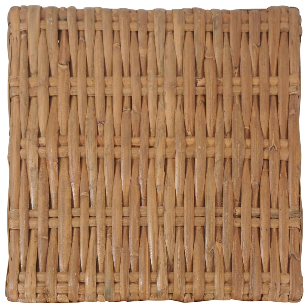 vidaXL Măsuță de cafea, natural, 47 x 47 x 28 cm, ratan vidaXL Măsuță de cafea, natural, 47 x 47 x 28 cm, ratan