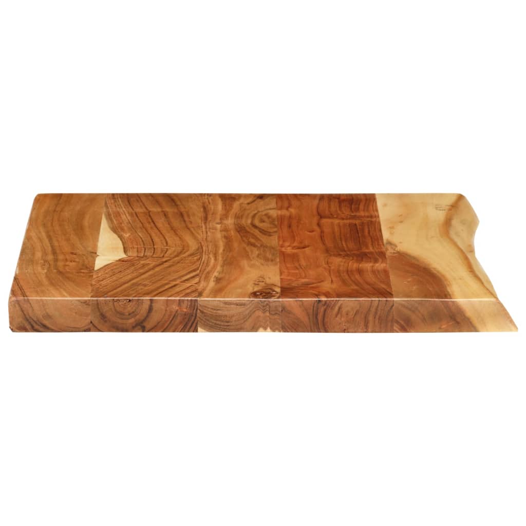 vidaXL Blat lavoar de baie, 58x52x3,8 cm, lemn masiv de acacia