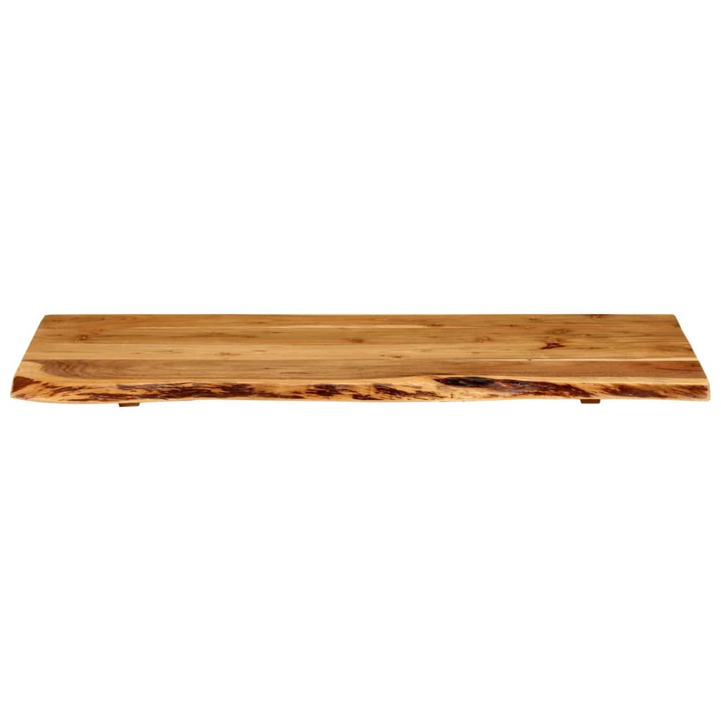 vidaXL Blat lavoar de baie, 100x52x2,5 cm, lemn masiv de acacia