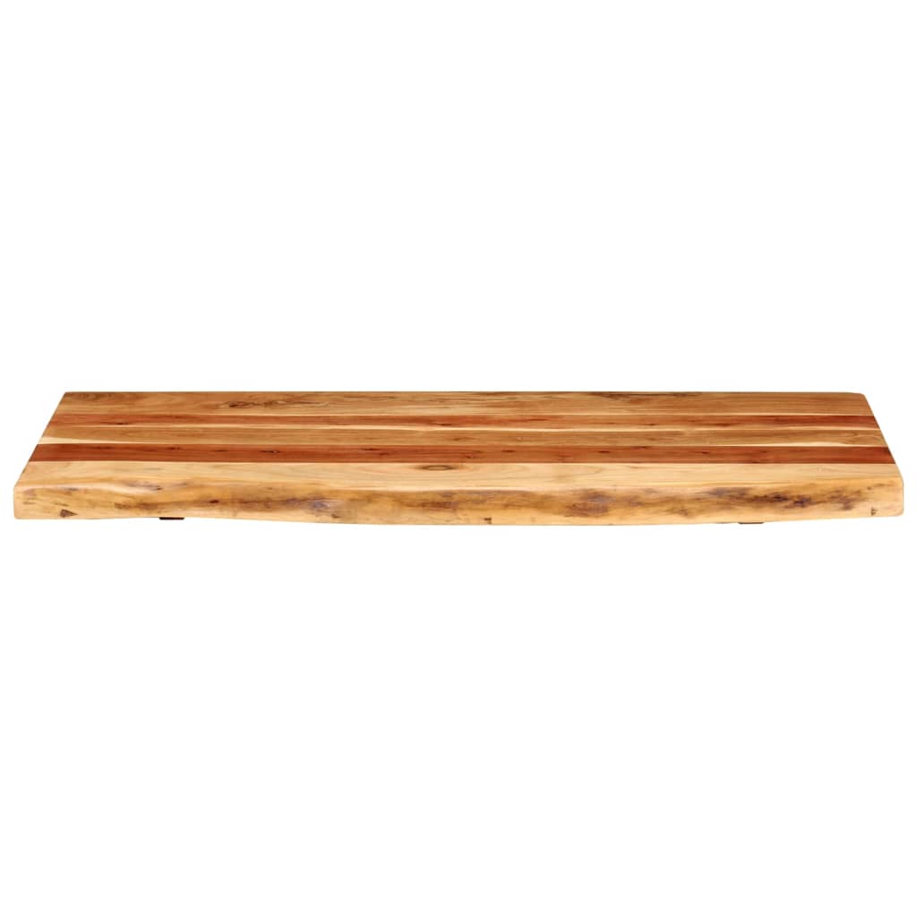 vidaXL Blat lavoar de baie, 100x52x3,8 cm, lemn masiv de acacia