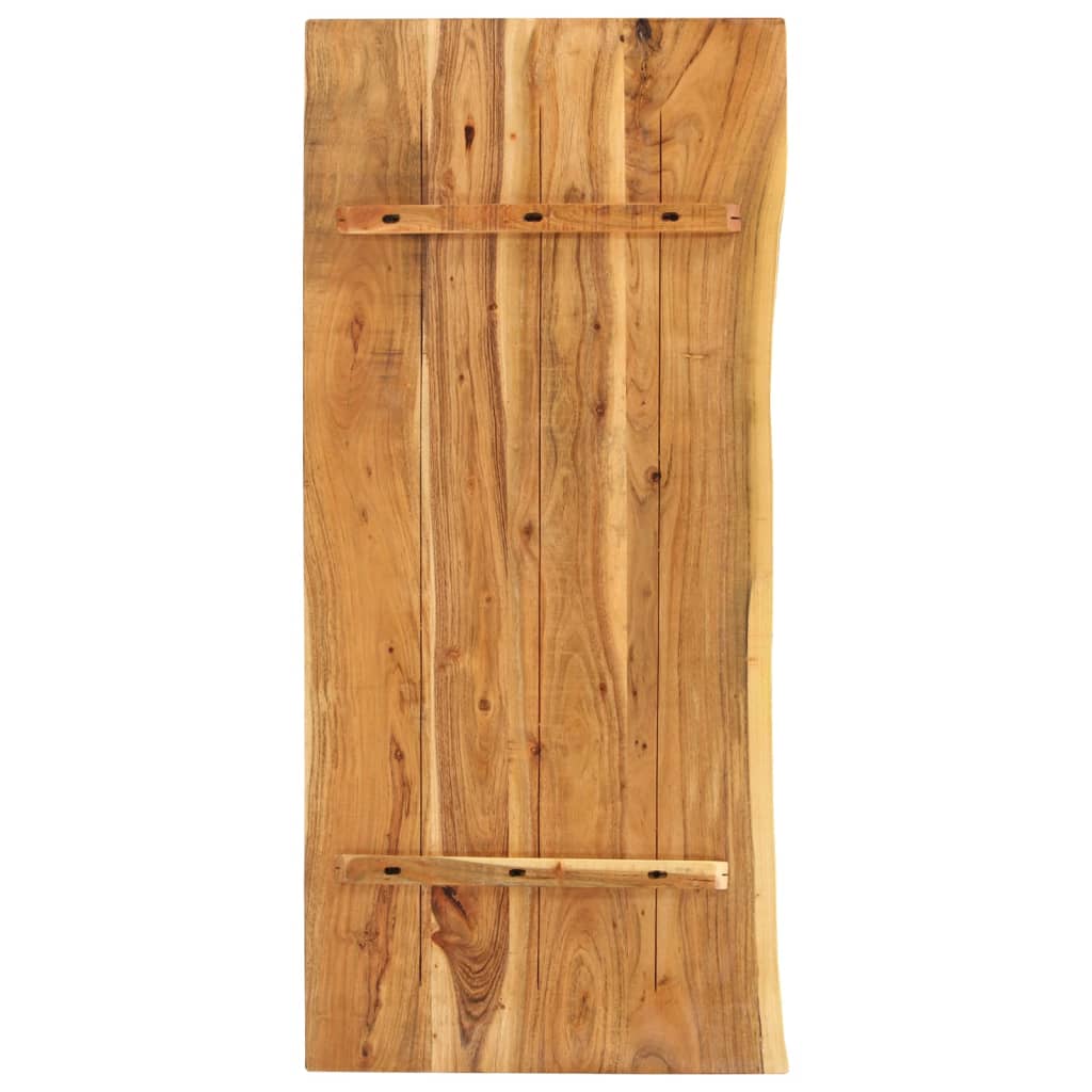 vidaXL Blat lavoar de baie, 140x52x2,5 cm, lemn masiv de acacia