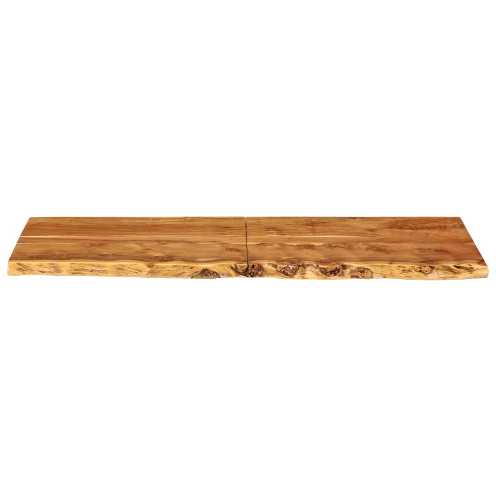 vidaXL Blat lavoar de baie, 140x52x3,8 cm, lemn masiv de acacia
