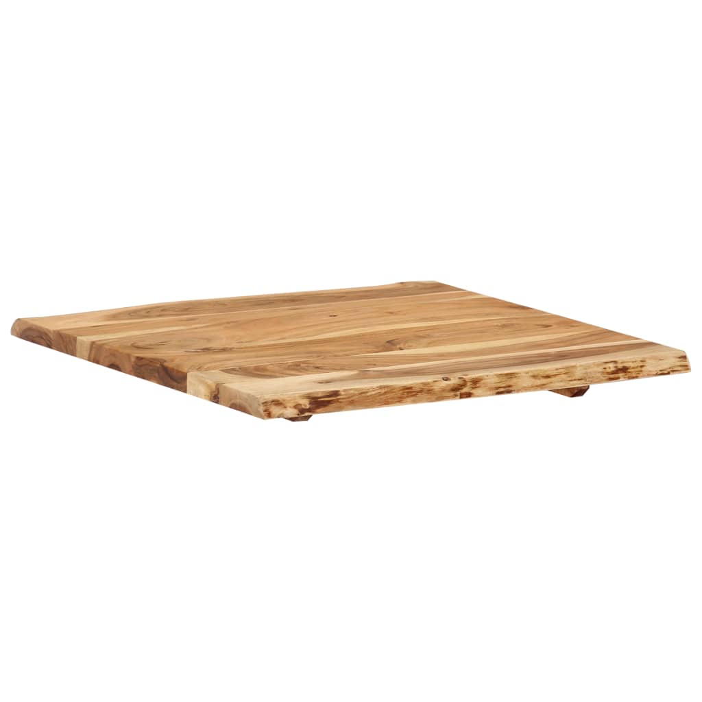 vidaXL Blat de masă, 58x(50-60)x2,5 cm, lemn masiv de acacia