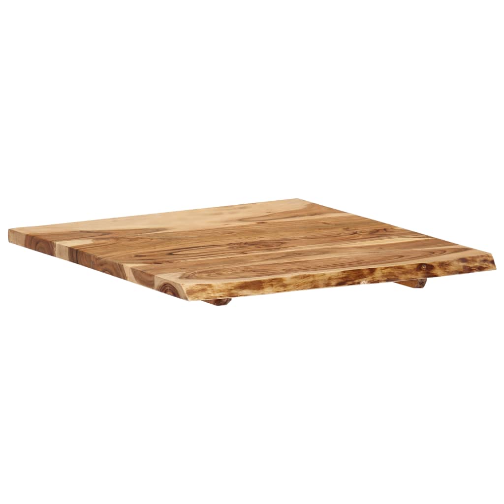 vidaXL Blat de masă, 58x(50-60)x2,5 cm, lemn masiv de acacia
