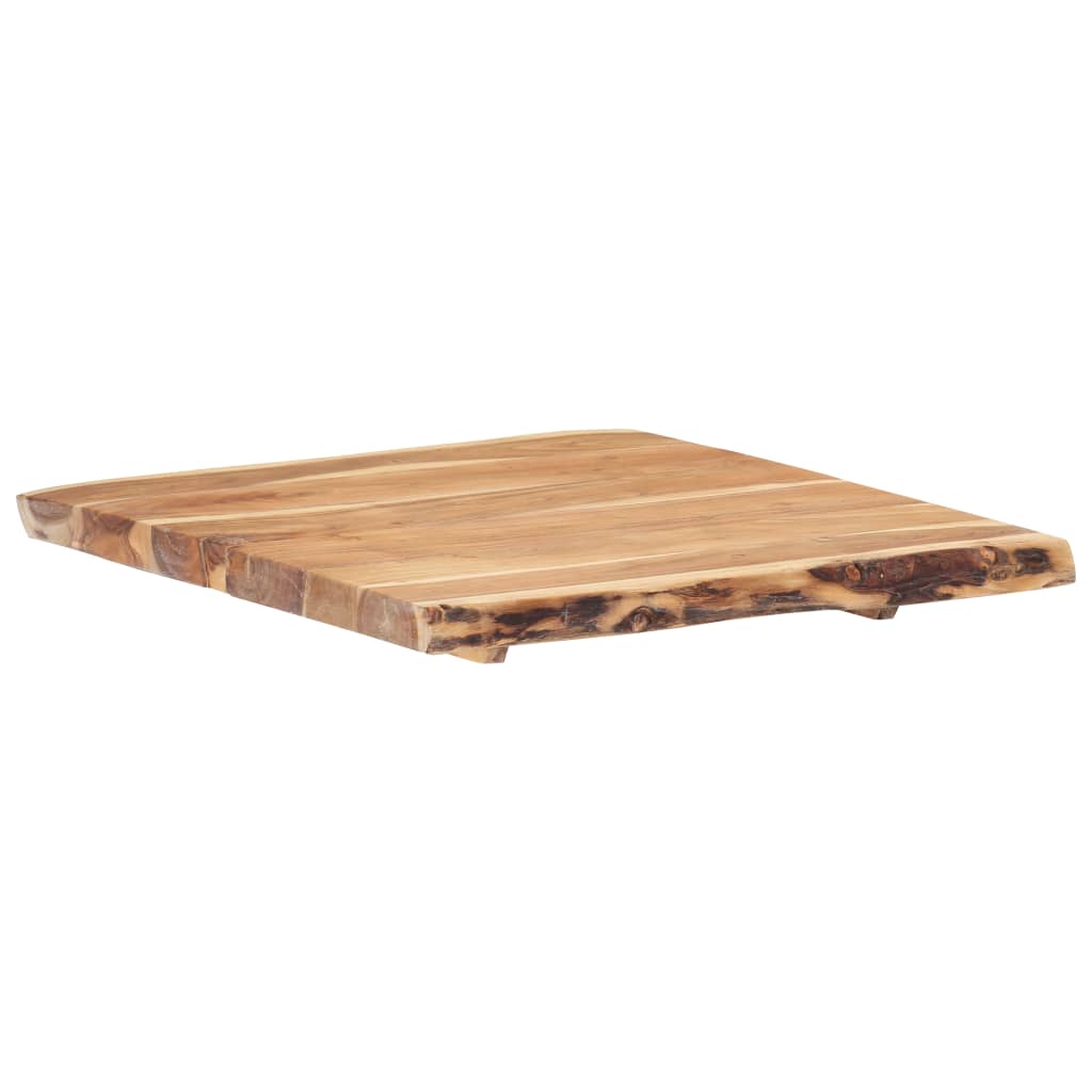 vidaXL Blat de masă, 58x(50-60)x3,8 cm, lemn masiv de acacia