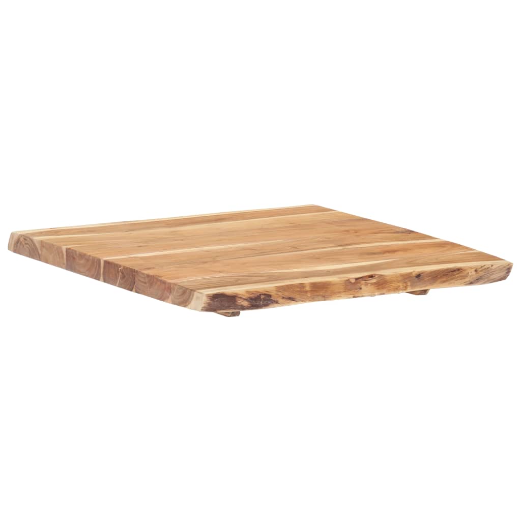 vidaXL Blat de masă, 58x(50-60)x3,8 cm, lemn masiv de acacia