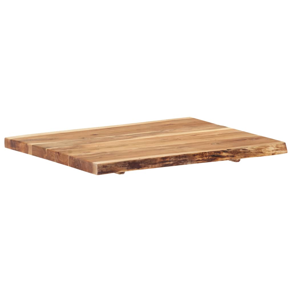 vidaXL Blat de masă, 60x(50-60)x3,8 cm, lemn masiv de acacia