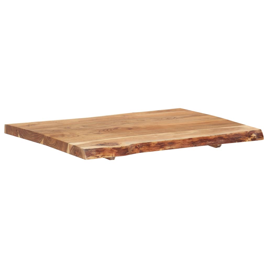 vidaXL Blat de masă, 60x(50-60)x3,8 cm, lemn masiv de acacia
