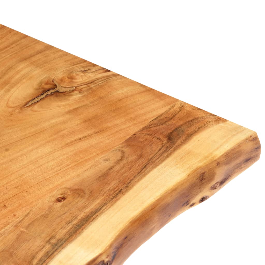 vidaXL Blat de masă, 100x(50-60)x2,5 cm, lemn masiv de acacia vidaXL Blat de masă, 100x(50-60)x2,5 cm, lemn masiv de acacia